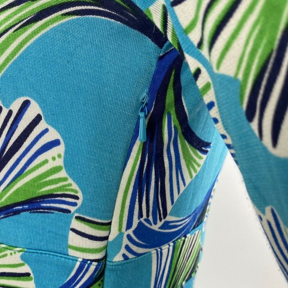 LILLY PULITZER Blayney Ruffle Dress - Let's Get Ginky - Size Large - Picture 7 of 9